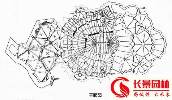 西班牙Güell公園景觀設(shè)計圖 西班牙Güell公園景觀設(shè)計圖